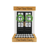 Our New Home Farmhouse Personalized Christmas Ornament ~ First Home Ornament