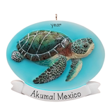 Sea Turtle Personalized Christmas Ornament ~ Sea Turtle Watching ~ Swimming with the Turtles
