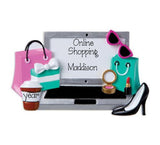 Personalized On-Line Shopping~Amazon Shopping~Christmas Ornaments~Hand Personalized Ornament~Ornament~Personalized Gifts