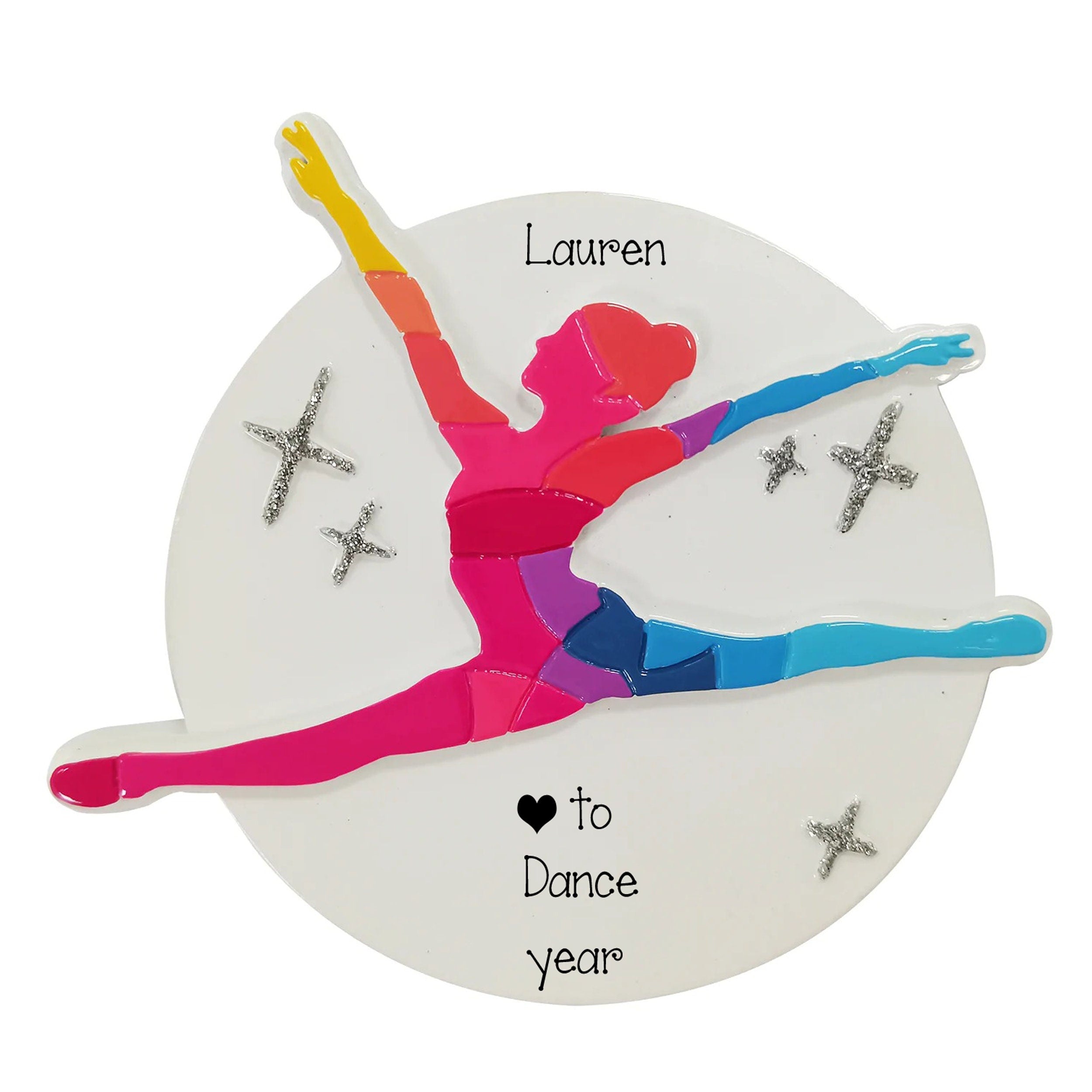 Personalized DANCE Ornament~Dance Team Ornament~Christmas Ornaments~Hand Personalized Ornament~Ballet Ornament~Personalized Gifts