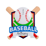 Personalized Baseball Ornament ~ Sports Ornaments ~ World Series Ornament ~Baseball Coach Ornament ~Baseball Player Ornament
