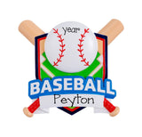 Personalized Baseball Ornament ~ Sports Ornaments ~ World Series Ornament ~Baseball Coach Ornament ~Baseball Player Ornament