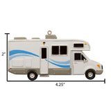 Personalized RV Ornament~Camper Ornament~Personalized Camping Vacation Ornament~Motorhome Ornament~Retirement Ornament