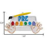 Preschool Christmas Ornament ~ Preschool Graduation Gift ~ First Day of Preschool ~ Personalized Preschool Ornament ~ PRE K Ornament