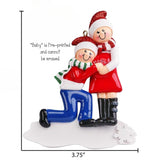 Personalized Expecting Ornament ~ Mom and Dad to Be ~ Expecting Parents Christmas Ornament ~ Parents To Be Gift ~ We're Expecting ~Pregnancy