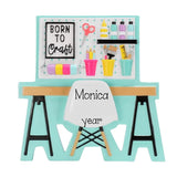 Born to Craft Personalized Ornament ~ Arts & Crafts Projects Personalized Ornament ~ Crafter Workspace