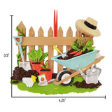 Personalized GARDENER Ornament~GARDENING Ornament~Christmas Ornaments~Keepsake~Garden Club Ornament~Hand Personalized~Personalized Gifts