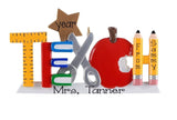 SCHOOL TEACHER Personalized Ornament