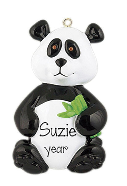 PANDA BEAR Personalized Ornament