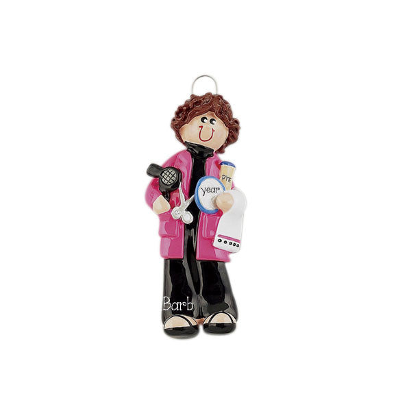 HAIR STYLIST  ~Personalized Christmas Ornament