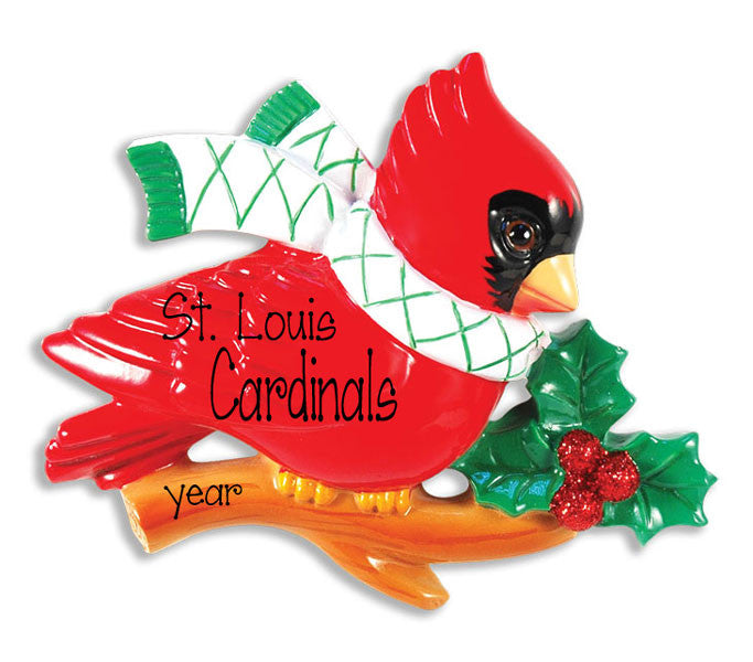ST. LOUIS CARDINAL - Personalized Ornament