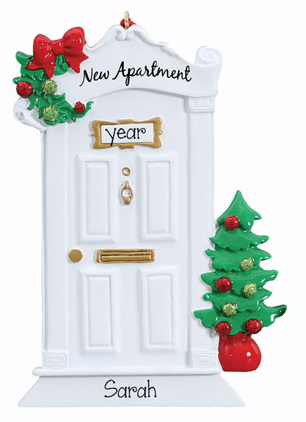 NEW APARTMENT~ Personalized Christmas Ornament