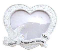 in memory of ornament / IN OUR HEARTS FOREVER /  my personalized ornaments