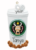 Coffee Ornament, My Personalized Ornaments