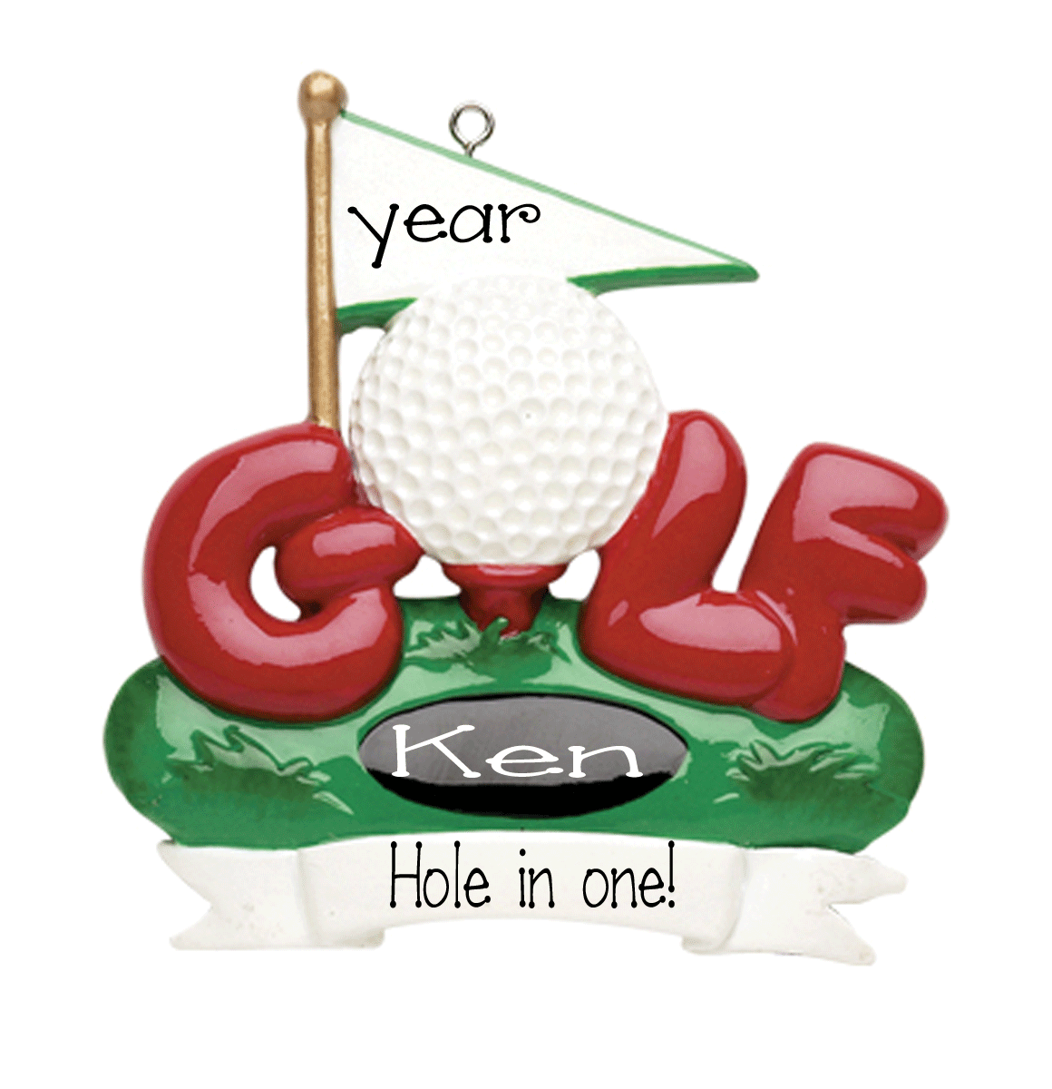 Golf My Personalized Ornaments