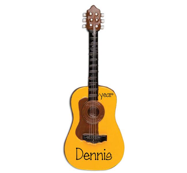 ACOUSTIC GUITAR - Personalized ornament