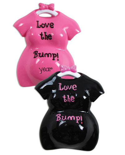 Expecting Mommy-Love The Bump-Ornament