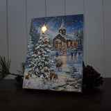 Rejoice 6x8 Lighted Tabletop Canvas