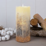 Enchanted Forest Fiber Optic Candle