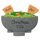 Personalized Chips & Guacamole Couple Christmas Ornament – Funny Couples Gift