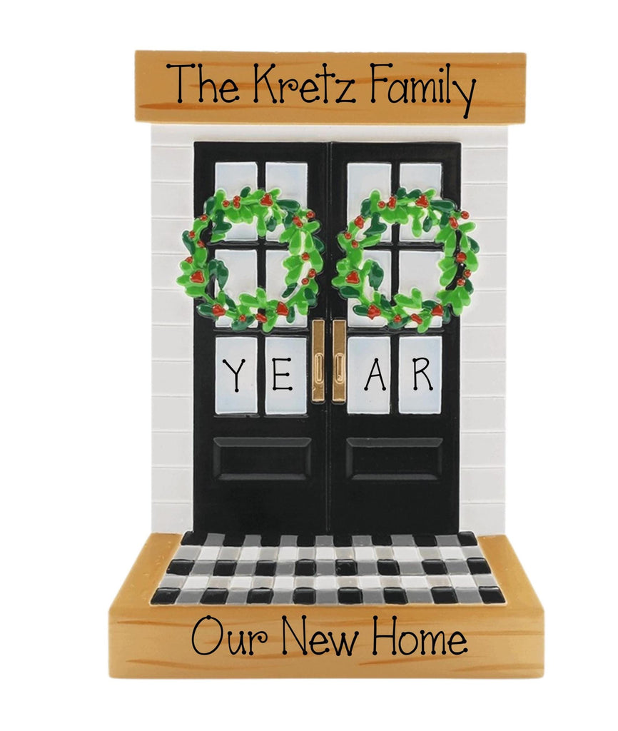 Our New Home Farmhouse Personalized Christmas Ornament ~ First Home Ornament
