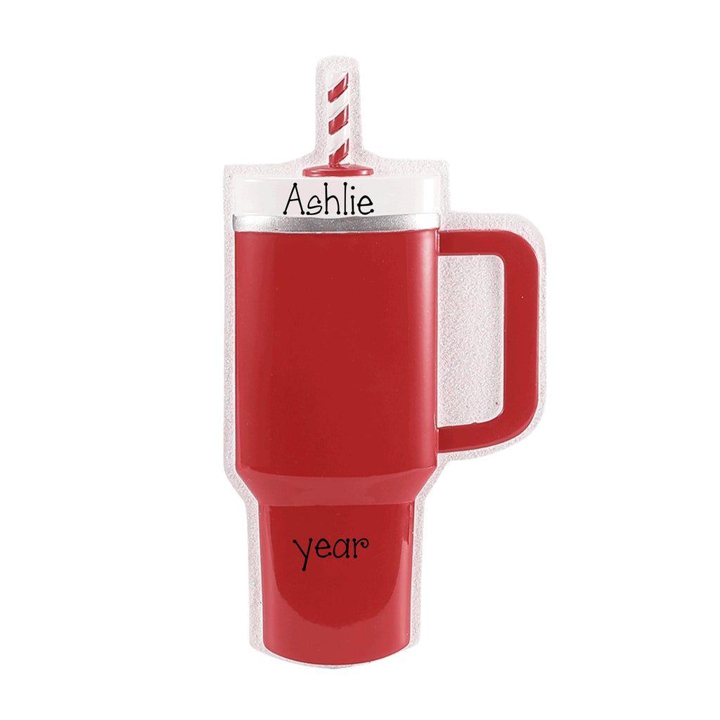 Personalized Tumbler Christmas Ornament ~ Stanley Cup Ornament