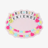Personalized Friendship Bracelet Ornament, Best Friends Christmas Gift