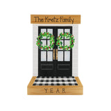 Our New Home Farmhouse Personalized Christmas Ornament ~ First Home Ornament
