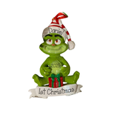 1st Christmas Green Fur Baby Personalized Christmas Ornament ~ Baby's 1st Christmas Ornament ~ Baby Ornament ~ Baby Girl ~ Baby Boy