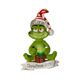 1st Christmas Green Fur Baby Personalized Christmas Ornament ~ Baby's 1st Christmas Ornament ~ Baby Ornament ~ Baby Girl ~ Baby Boy