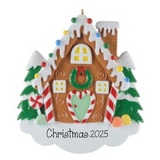 Gingerbread Cookie House Ornament