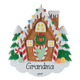 Gingerbread Cookie House Ornament