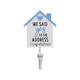 We Said Yes to the Address Personalized NEW HOME Christmas Ornament