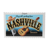 Personalized Nashville Tennessee Christmas Ornament ~ Music City Ornament ~ Country Music ~ Girl's Trip to Nashville ~ Nashville Post Card