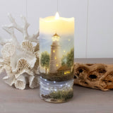 The Lighthouse Fiber Optic Candle