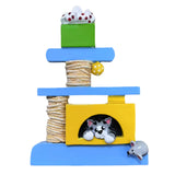 Personalized Cat Christmas Ornament – Cat Tree & Kitten Pet Keepsake