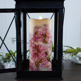 Hummingbirds Fiber Optic Candle