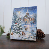 Rejoice 6x8 Lighted Tabletop Canvas