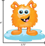 Personalized MONSTER Ornament ~ Personalized Orange Monster Ornament ~ Cute Monster Ornament ~ Custom Holiday Monster Gift