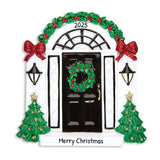 First Christmas in New Home Ornament ~ Elegant Black Door Personalized Ornament ~ Our New Home Ornament ~ Our first Home