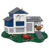 Personalized Chicken Coop Christmas Ornament – Chicken Lover Farm Ornament