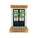 Our New Home Farmhouse Personalized Christmas Ornament ~ First Home Ornament