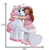 Me and My UNICORN-Personalized Christmas Ornament
