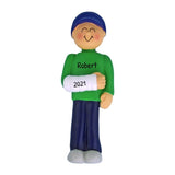 Broken Arm Personalized Christmas Ornament ~ Male Broken Arm Personalized Ornament ~ Arm Cast Ornament ~ Get Well Gifts