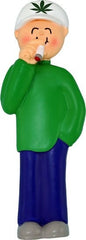 Male Marijuana Personalized Ornament ~ Weed Ornament ~ Marijuana Ornaments ~ Pot Leaf Ornament