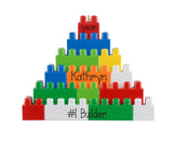 Lego Building Blocks Ornament ~ colorful Building Blocks Christmas Ornaments