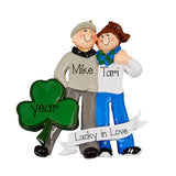Ireland Travel Christmas Ornament~Personalized Christmas Ornaments For Couples~Vacation Couple Ornaments~Ireland Ornament Couples