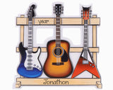 Guitar Ornament ~ Guitar Player Ornament ~ Music Instruments Ornament ~ Guitarist Gift ~ Electric Guitar Ornament ~Acoustic Guitar Ornament