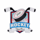 Personalized Hockey Ornament ~ Hockey Puck Christmas Ornament