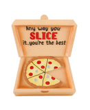 Pizza Ornament For Christmas Tree ~ Personalized Gift ~ Pizza Lover Gift ~ Custom Ornaments ~ Food Ornament ~ First Job Ornament